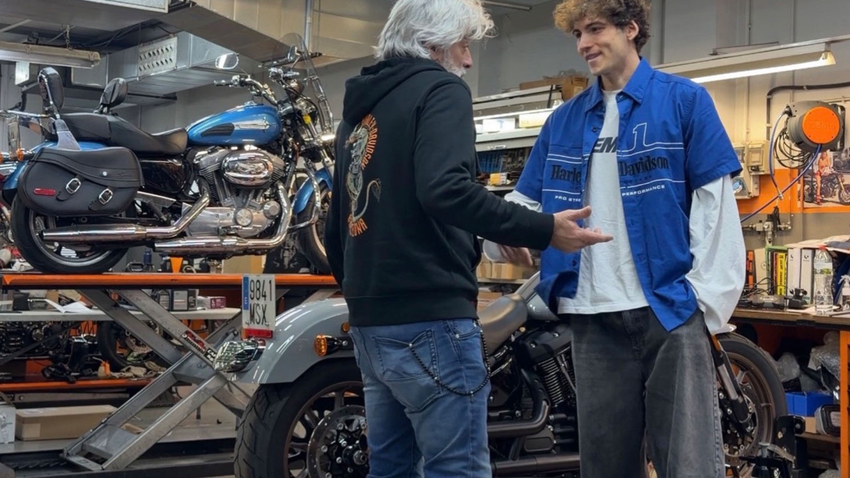 The Finished bike - In workshop