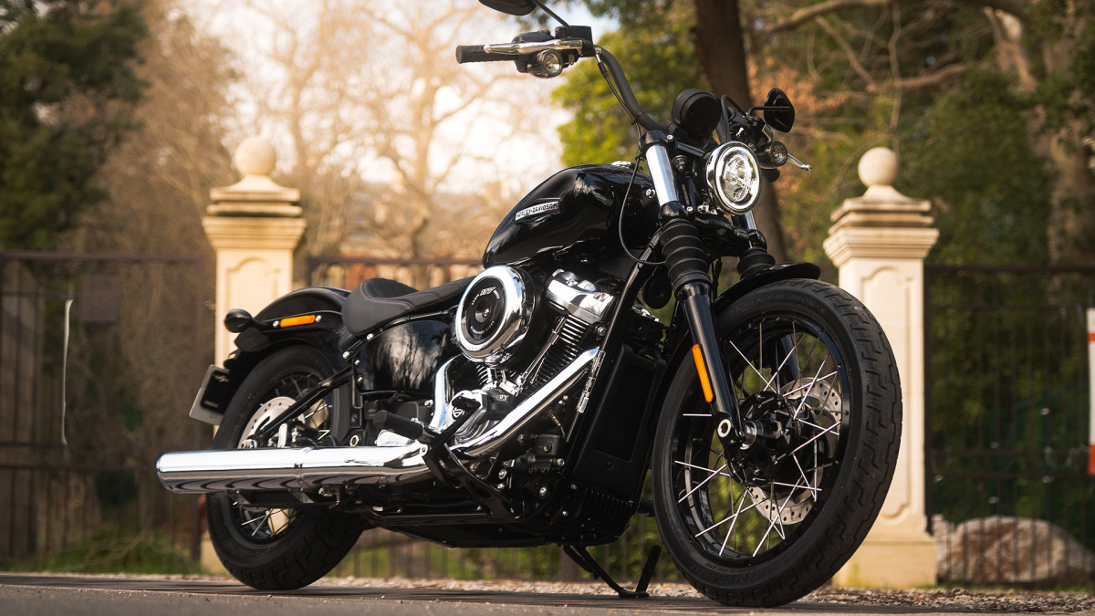 The 2026 Street Bob, before the build.