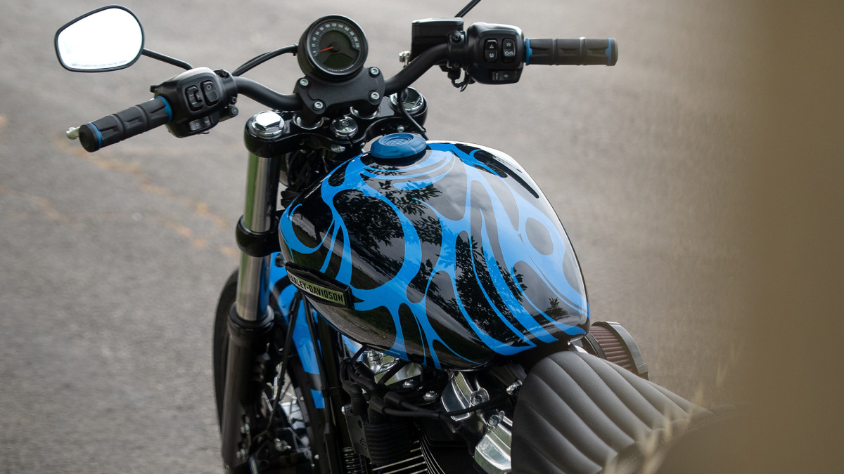 The custom 2026 Street Bob, final reveal- top 1